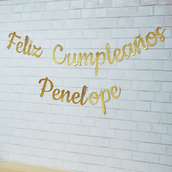 Feliz Cumpleanos Banner