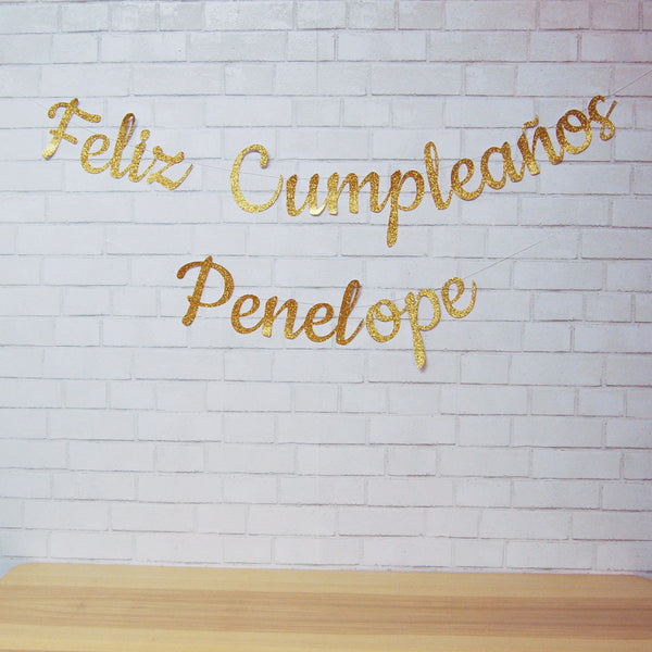 Feliz Cumpleanos Banner