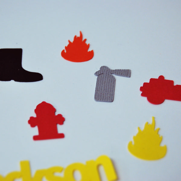 Firefighter Party Confetti