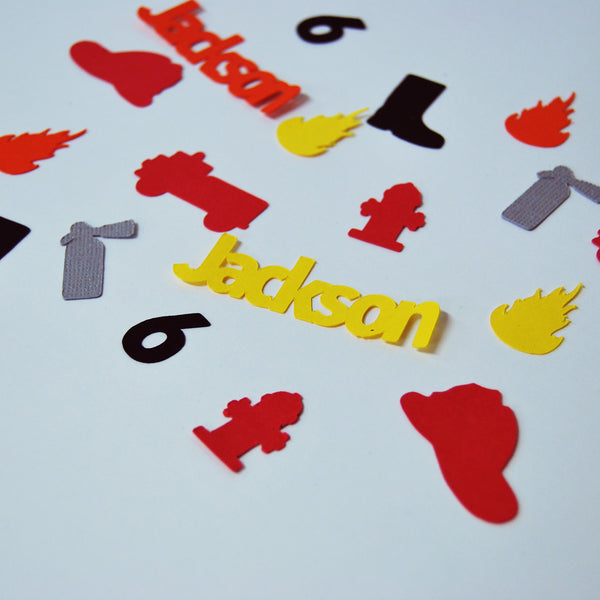 Firefighter Party Confetti