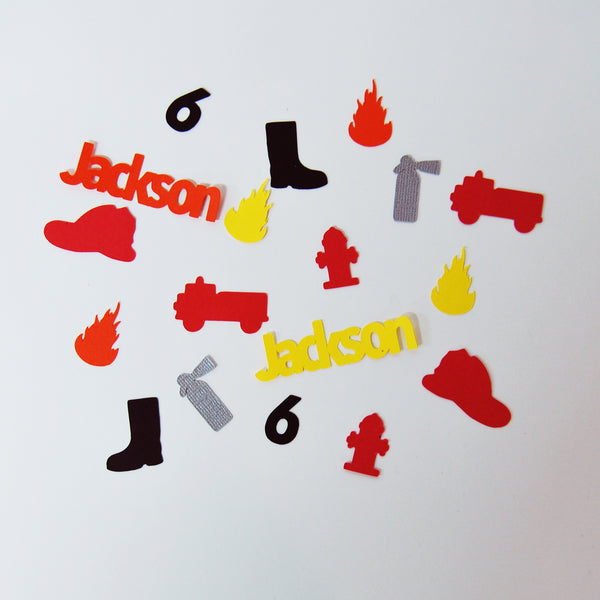 Firefighter Party Confetti