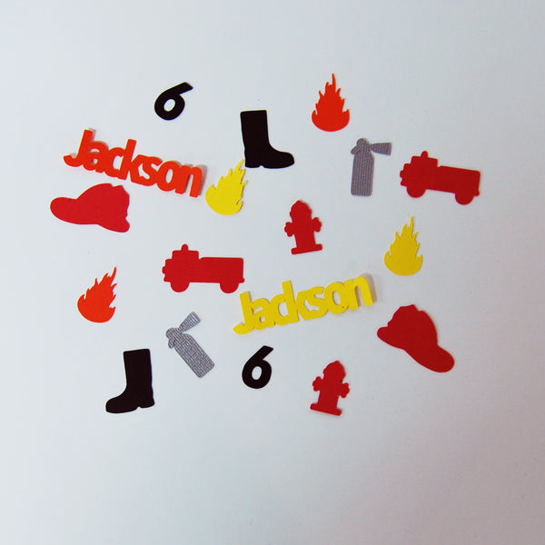 Firefighter Party Confetti