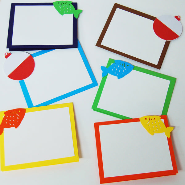 Fishing Party Buffet Labels