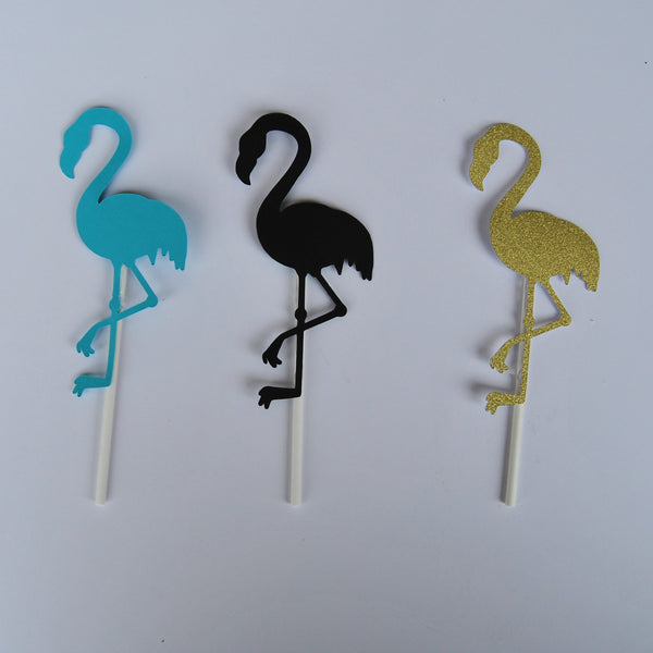 Flamingo Cupcake Toppers