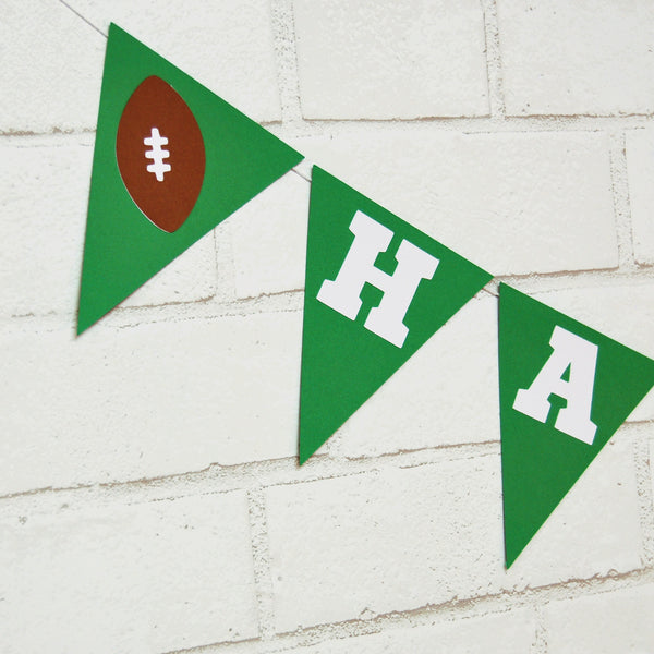 Football Birthday Banner