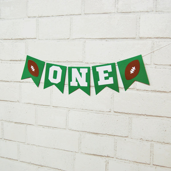 Football High Chair Banner