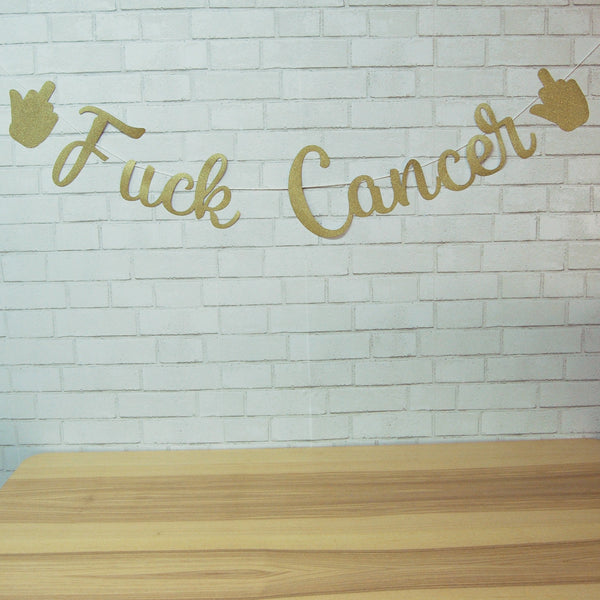 F**k Cancer Banner