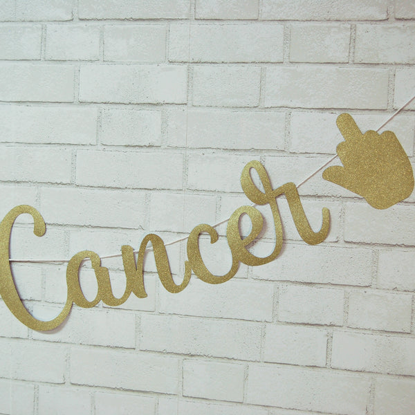 F**k Cancer Banner