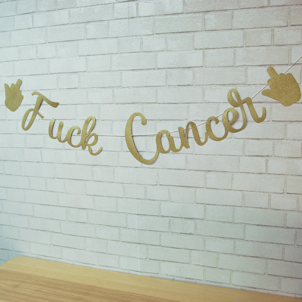 F**k Cancer Banner