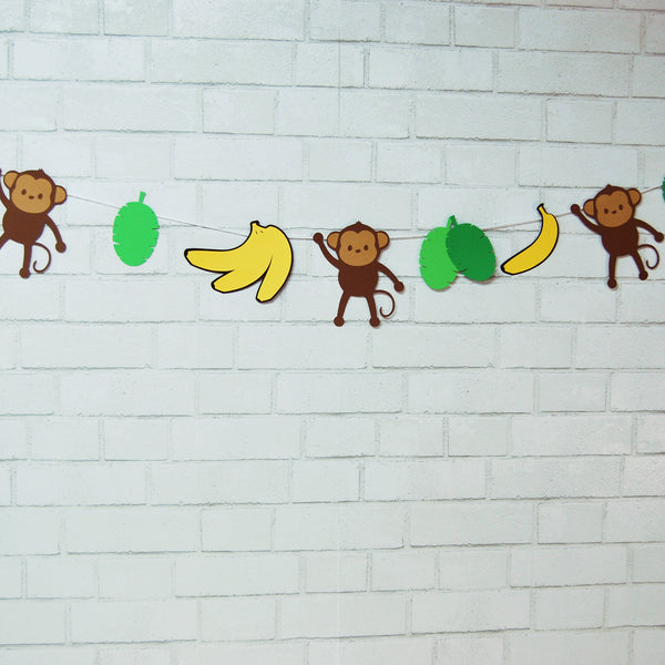 Go Bananas Banner and Garland