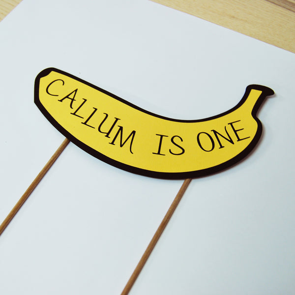 Go Bananas Cake Topper