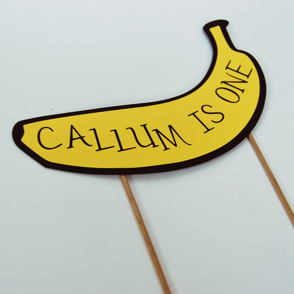 Go Bananas Cake Topper