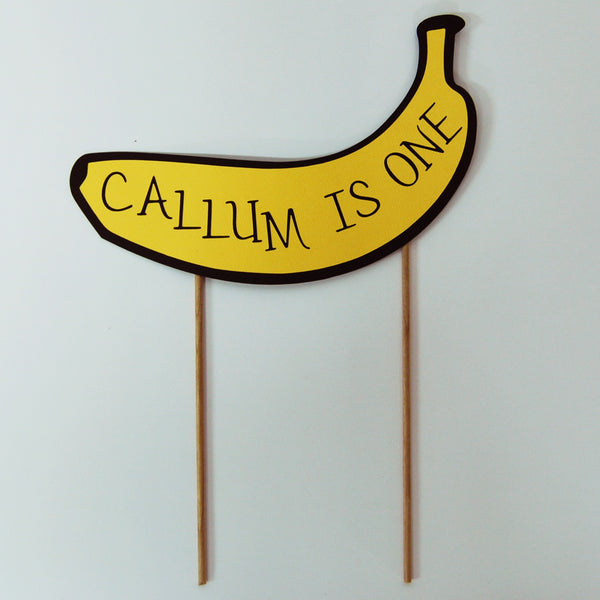 Go Bananas Cake Topper