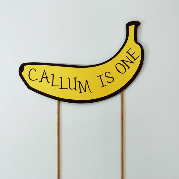 Go Bananas Cake Topper