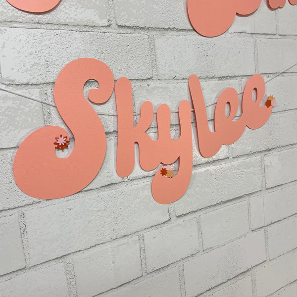 Groovy Birthday Banner