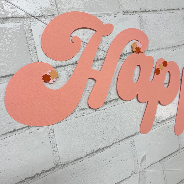 Groovy Birthday Banner