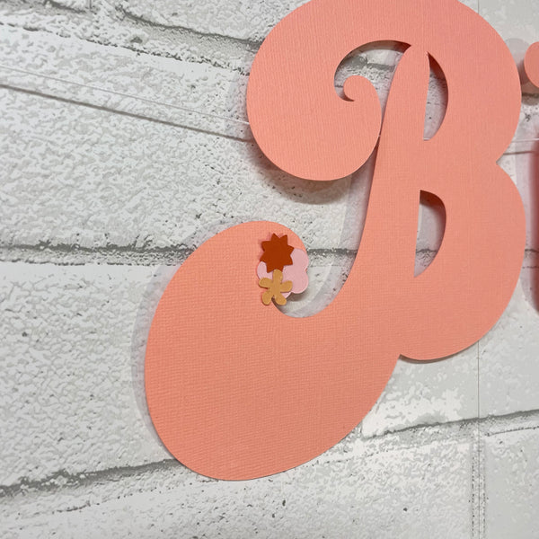 Groovy Birthday Banner