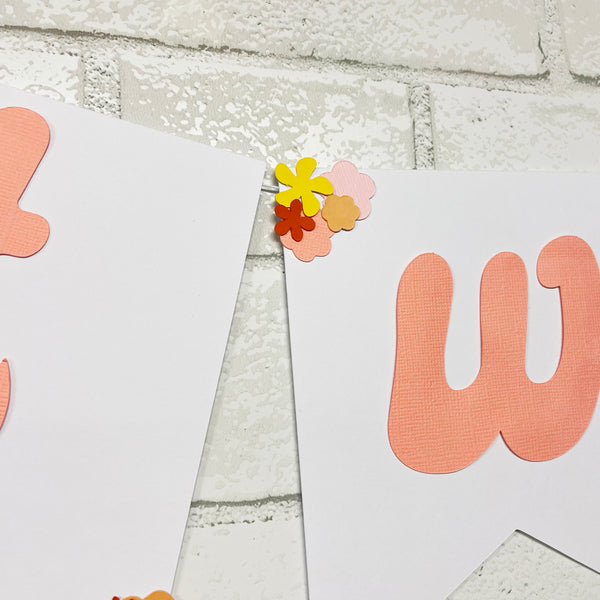 Two Groovy Highchair Banner