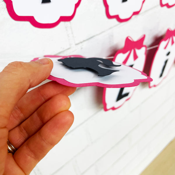 Glamour Doll Birthday Banner