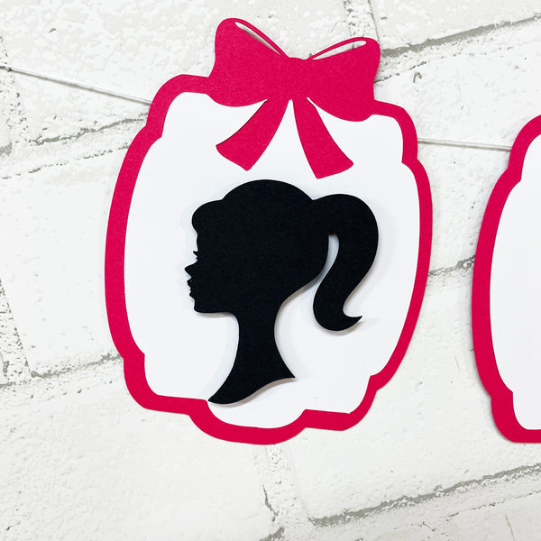 Glamour Doll Birthday Banner