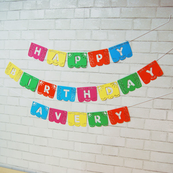 Fiesta Birthday Banner