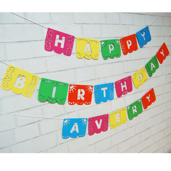 Fiesta Birthday Banner