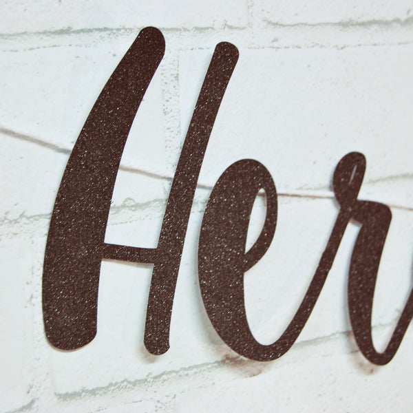 "Here We Grow" Pregnancy Announcement Banner