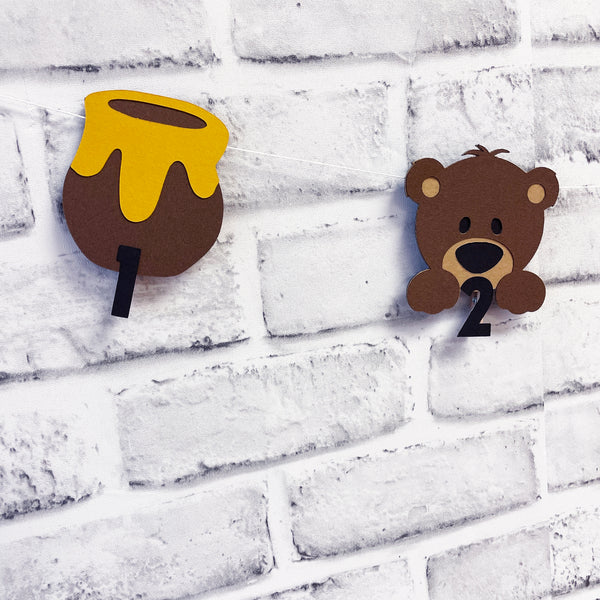 Honey Bear Monthly Photo Banner