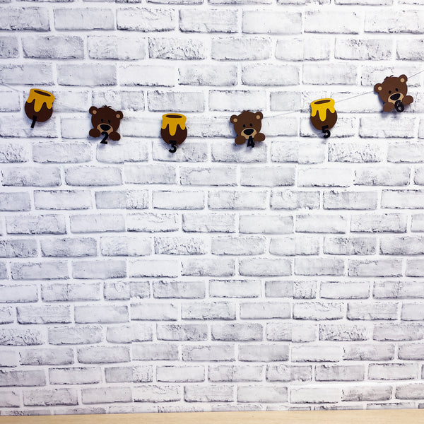 Honey Bear Monthly Photo Banner