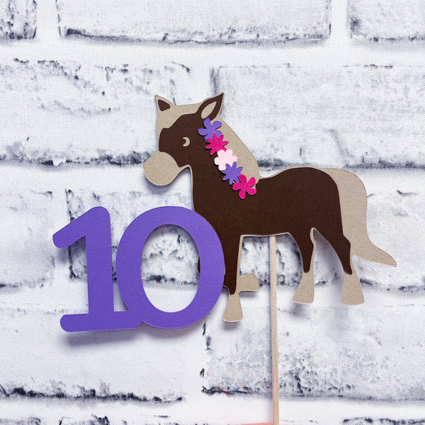 Horse Cake Topper