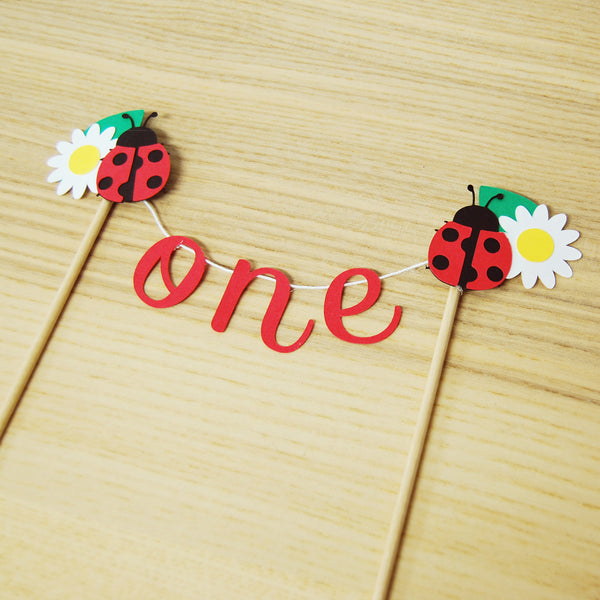 Ladybug Cake Topper