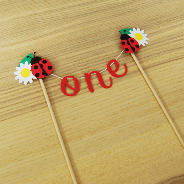Ladybug Cake Topper