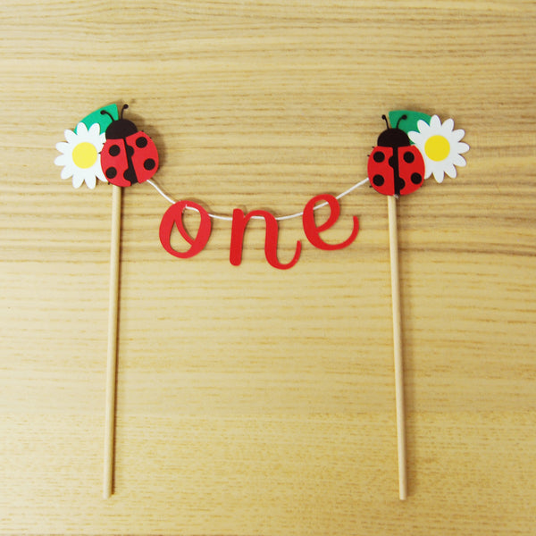 Ladybug Cake Topper