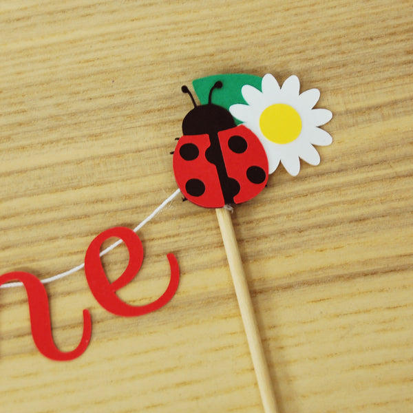 Ladybug Cake Topper