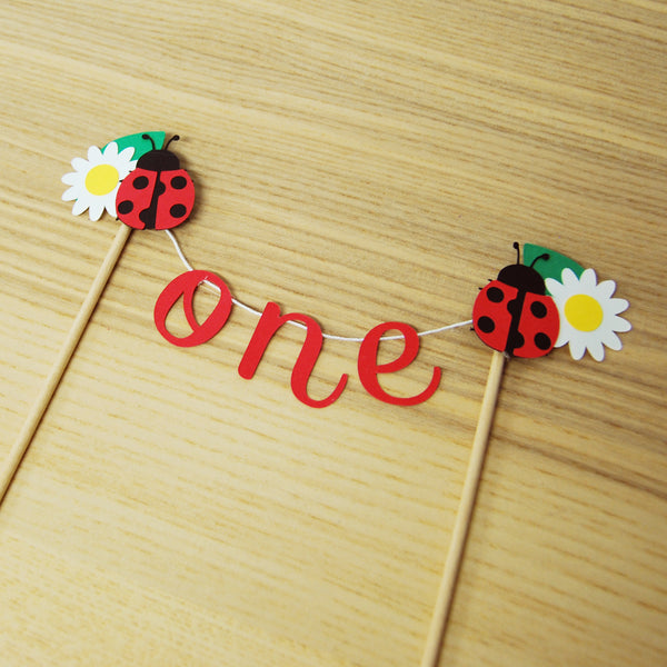 Ladybug Cake Topper