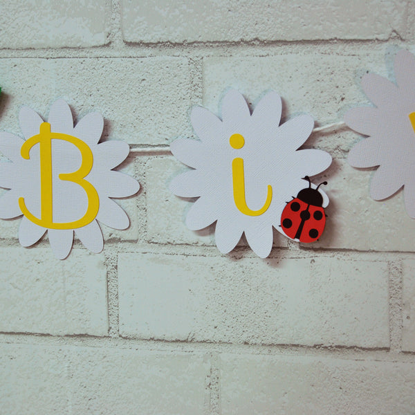 Ladybug Birthday Banner