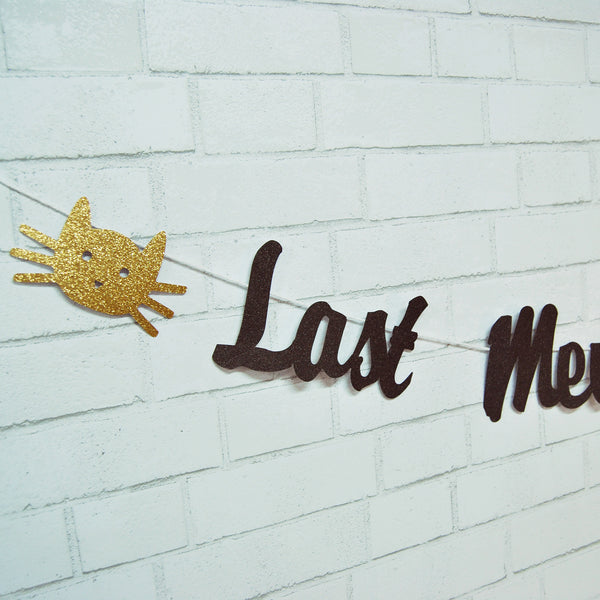 Last Meow Before the Vow Banner