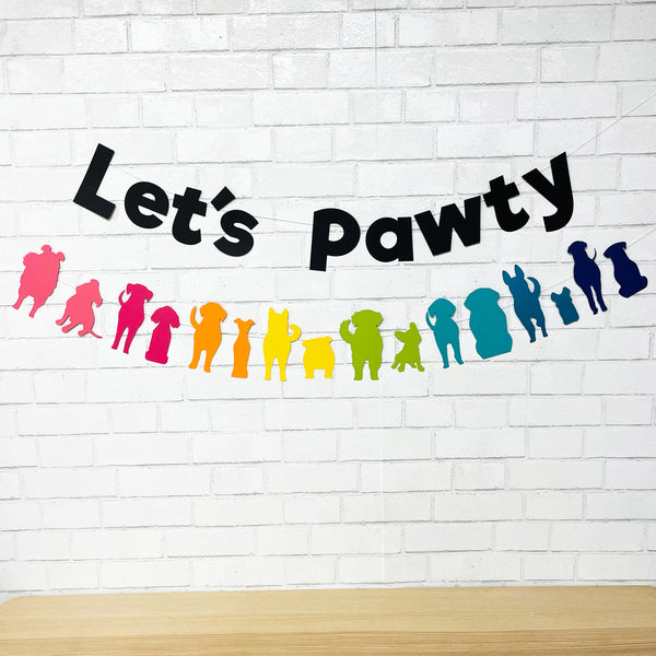 Let's Pawty Banner