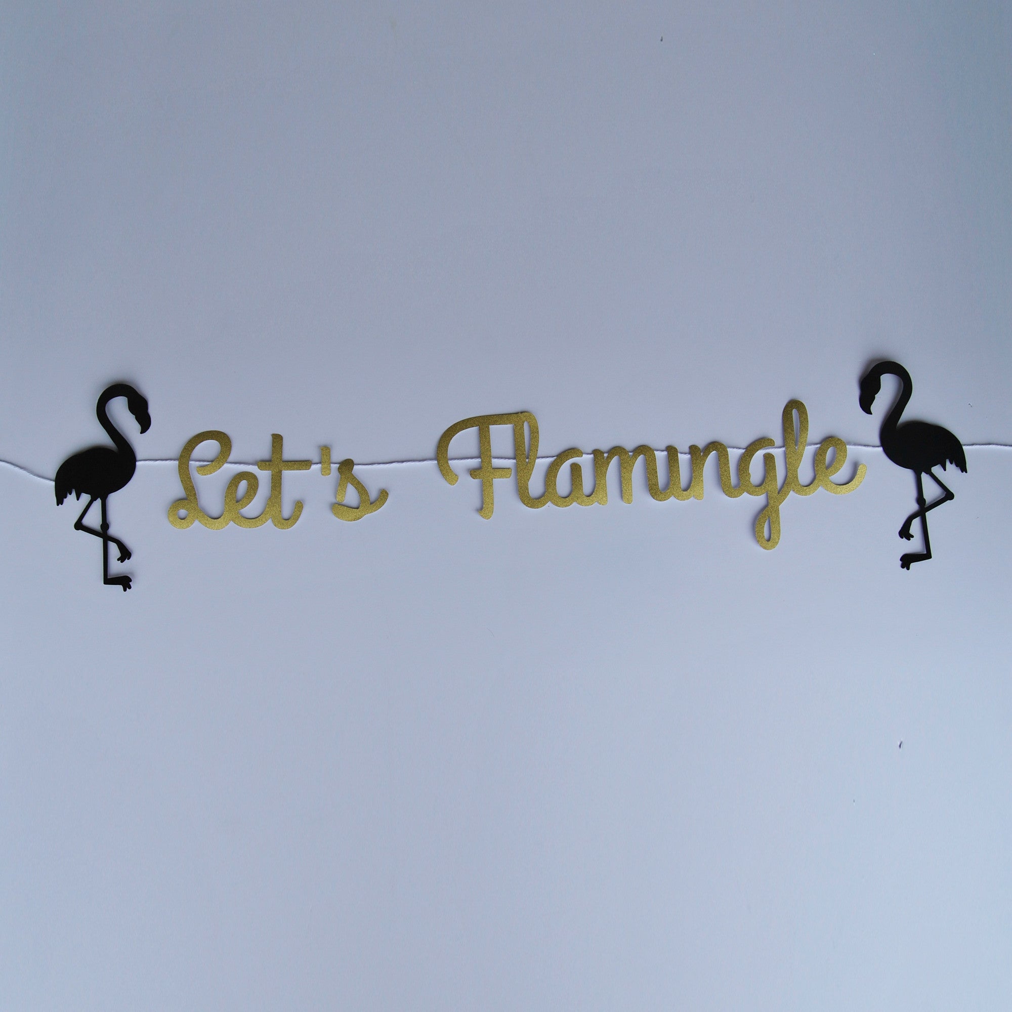 Flamingo Happy Birthday Banner - 15 Panel Party Decor With Beach Theme