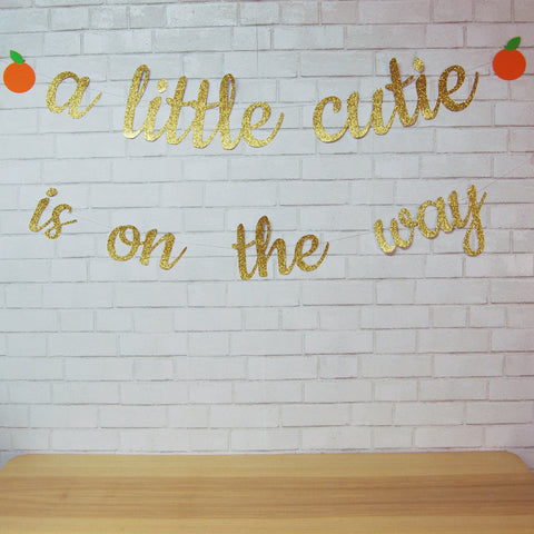 A Little Cutie is on the Way Banner