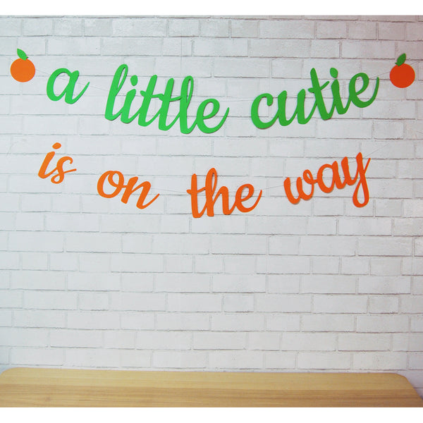 A Little Cutie is on the Way Banner