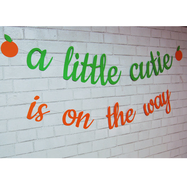 A Little Cutie is on the Way Banner