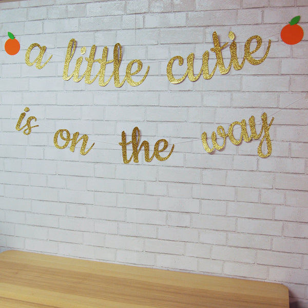 A Little Cutie is on the Way Banner