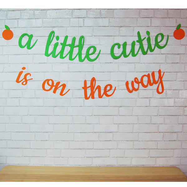A Little Cutie is on the Way Banner