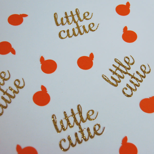 A Little Cutie is on the Way Confetti