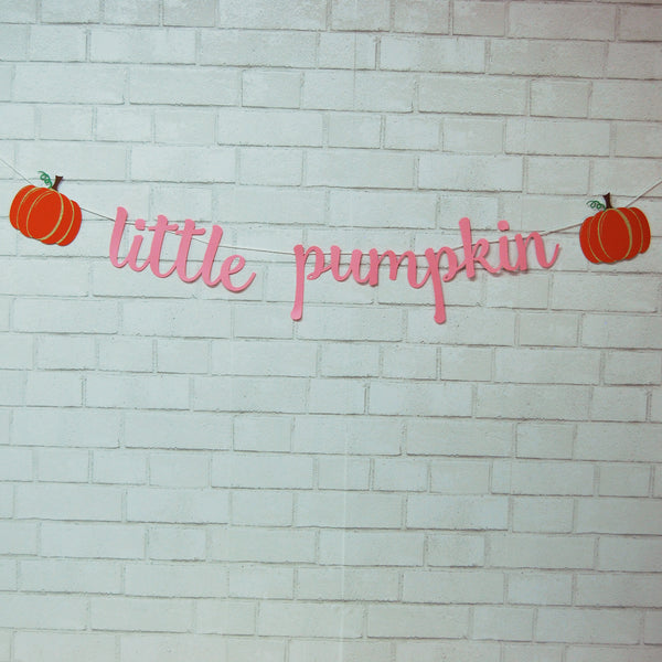 Little Pumpkin Banner