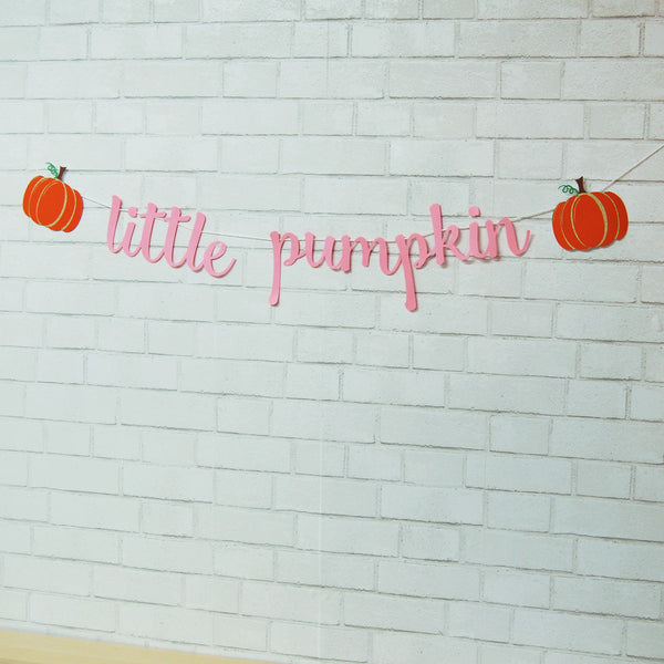 Little Pumpkin Banner