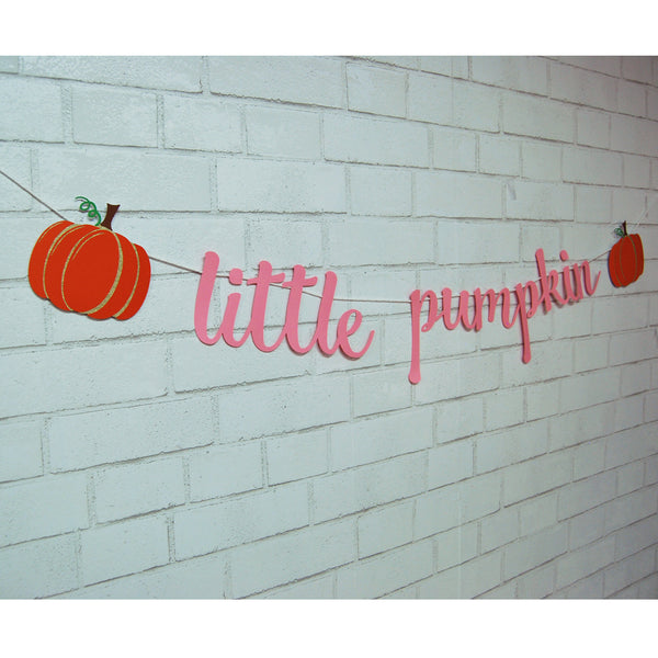Little Pumpkin Banner