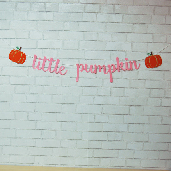 Little Pumpkin Banner