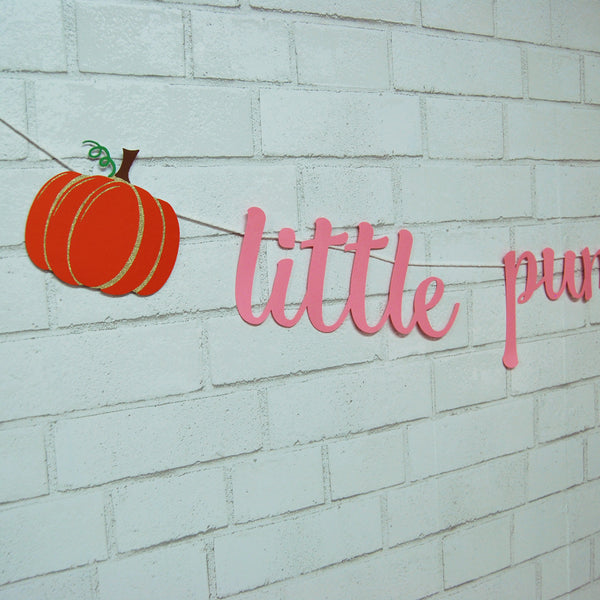 Little Pumpkin Banner